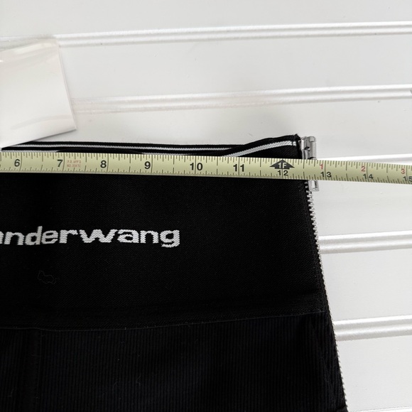 Alexander Wang Black High-Waist Mini Skirt - Picture 9 of 10